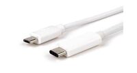 USB-C (m) to micro-USB 2.0 cable 480 Mbps/3A - 1m - white USB Kabel