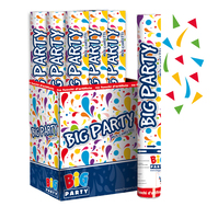 Sparacoriandoli Cannon Big Party - 30 cm - 50002 (Multicolore Conf. 12)