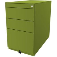 Note™ fixed pedestal, with 2 universal drawers, 1 suspension file drawer