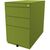Note™ fixed pedestal, with 2 universal drawers, 1 suspension file drawer
