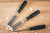 STUBAI Stechbeitel mit schwarzem Plastikgriff & extra langer Klinge, Ø 35 mm, Stemmeisen zur präzisen Bearbeitung von Holz hochwertiges Werkzeug für Schreiner Tischler Heimwerker