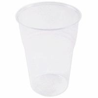 Trinkbecher PLA für Kaltgetränke 0,2l VE=50 Stück transparent