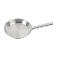 Bourgeat Matfer Tradition Frying Pan in Silver - Stainless Steel - 280mm
