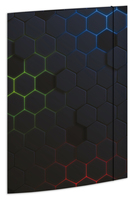 Sammelmappe "Hexagon", 240 x 330 mm, bis A4