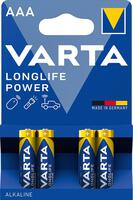 Batterie LONGLIFE VARTA Power AAA 4er Blister