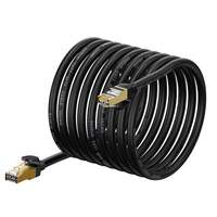 Baseus Ethernet RJ45 hálózati kábel 10Gbps 15m fekete (WKJS010801)