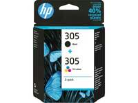 HP 305 tintapatron csomag háromszínű / fekete (6ZD17AE)