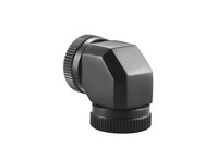 12mm Hard TubeAdapter 90 - Black