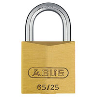 ABUS 03891 65/25mm Brass Padlock Keyed Alike 253