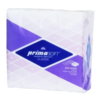 PrimaSoft szalveta, 33 x 33 cm, feher, 100 darab/csomag