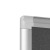 Bi-Office New Generation Filz-Notiztafel, grau, Aluminiumrahmen, 120x90cm Detailansicht