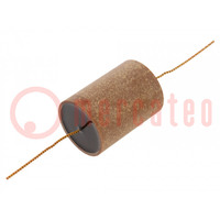 Condensador: cobre-polipropileno-papel; 5,6uF; 600VDC; ±5%; THT