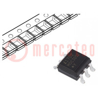 Phtotocoupleur; 5kV; Usortie: 600V; Gull wing 6; Ch: 1; MOC305X