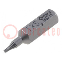 Screwdriver bit; Torx®; TX05; Overall len: 25mm