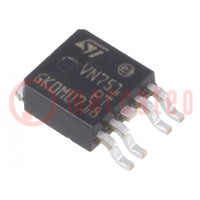 IC: power switch; high-side; 2,5A; Ch: 1; SMD; PPAK; tubus; -40÷125°C