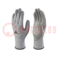 Protective gloves; Size: 11; grey; ECONOCUT®,polyurethane; 3set
