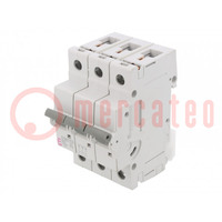 Circuit breaker; 230/400VAC; Inom: 25A; Poles: 3; Charact: B; 10kA