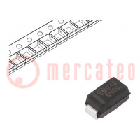 Diode: rectifying; SMD; 200V; 1A; 35ns; SMA; Ufmax: 0.875V; Ifsm: 40A