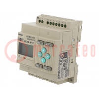 Programmable relay; IN: 6; OUT: 4; OUT 1: relay; ZEN-10C; IP20