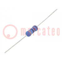 Resistor: metal oxide; 22Ω; 2W; ±5%; Ø5x12mm; -55÷155°C