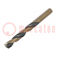 Drill bit; for metal; Ø: 13mm; Features: grind blade