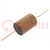 Capacitor: copper-polypropylene-paper; 6uF; 600VDC; ±5%; -25÷70°C