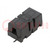 Fuse holder; 40mm; 200A; on cable; Leads: screw M5; black; 58VDC