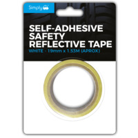 1.5M*19MM WHITE REFLECTIVE TAPE