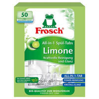 Frosch Limonen Geschirrspül-Tabs 50 6er Set, Inhalt: 6x 1000 g