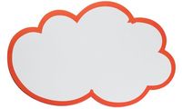 FRANKEN Moderationskarte "Wolke", selbstklebend, 150x230 mm (70010938)
