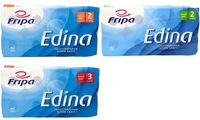 Fripa Toilettenpapier Edina, 2-lagig, hochweiß (6470074)