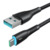 3_Joyroom Starry Series SA32-AC3 3A USB-A/USB-C-Kabel 1 m – schwarz