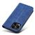 2_Magnet Fancy Case Hülle für iPhone 14 Plus Flip Cover Wallet Stand blau