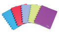 Atoma Trendy schrift, ft A5, 144 bladzijden, PP, commercieel geruit, geassorteerde kleuren