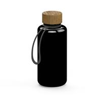 Artikelbild Trinkflasche "Natural", 1,0 l, inkl. Strap, schwarz