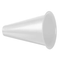 Artikelbild Megaphone "Fan Horn", white