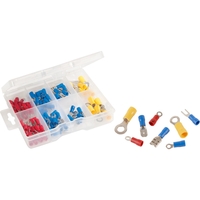 FIXMAN 808429 TERMINALES AISLADAS, MULTICOLOR, SET DE 82 PIEZAS