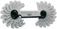 Vogel 471013 Patrones de acero para roscas tipo Whitworth/ Métrico (48 láminas)