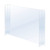 Trennwandaufsteller, Acryl, 1200 x 900 mm, 5 mm, transparent