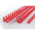 Plastikbinderücken CombBind, A4, PVC, 14 mm, 100 Stück, rot