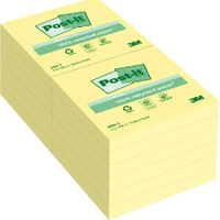 Post-It 7100172758 note paper Square Yellow 100 sheets Self-adhesive