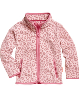 PLAYSHOES Fleece-Jacke Leo-Print, 74