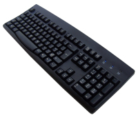 Accuratus KYBAC260-UBLKEURO keyboard USB QWERTY English Black