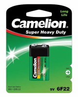 Camelion 6F22-BP1G Wegwerpbatterij 9V Zink-carbon