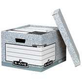 Fellowes R-Kive System Large Storage Box pudełko do przechowywania dokumentów Szary
