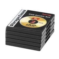 Hama 00051294 CD-doosje Dvd-hoes 2 schijven Zwart