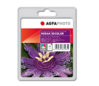 AgfaPhoto APK30C cartuccia d'inchiostro 1 pz Ciano, Magenta, Giallo