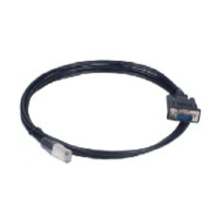 Moxa CBL-RJ45SF9-150 kabel równoległy Czarny 1,5 m RJ45 DB9