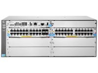 HPE 5406R-44G-PoE+/4SFP (No PSU) v2 zl2 Vezérelt L3 Gigabit Ethernet (10/100/1000) Ethernet-áramellátás (PoE) támogatása 4U Szürke