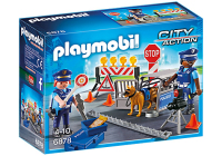 Playmobil City Action Posto di Blocco Polizia